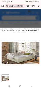Kontinentaalvoodi 200×200 (1 foto / 4)