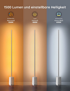 UUS! RGBIC LED Põranda Lamp Govee (4 foto / 4)