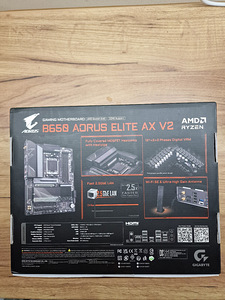 B650 AORUS ELITE AX V2 WIFI6 REV 1 , UUS , AM5 (2 foto / 2)