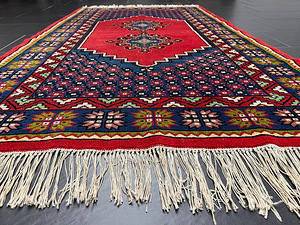 Marokko käsitöö vaip carpet 200cm x 108cm (2 foto / 9)