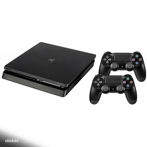 Sony PS4 Slim +2пульта + 2 cd playstation 4