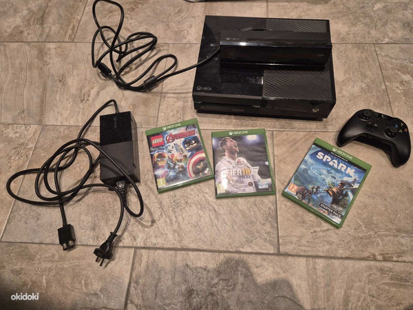 Microsoft Xbox One + Kinect +3 игры