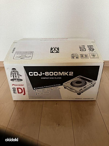2 Pioneer Cdj-800mk2 деки turntables (1 фото из 1)