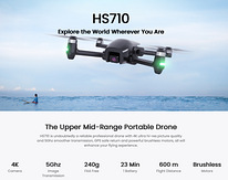 Holy Stone HS710, GPS-беспилотник с камерой 4k