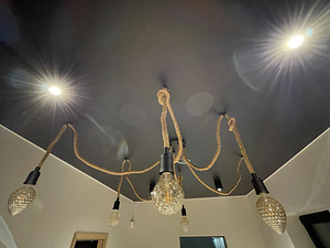 Натяжные потолки и LED освещение (5 фото из 7)