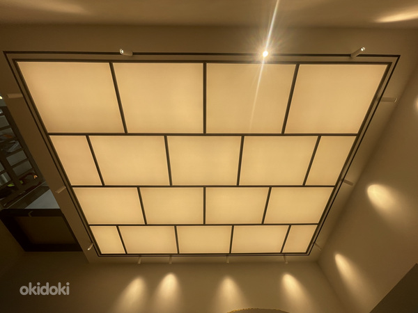 Натяжные потолки и LED освещение (фото #9)