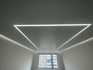 Pinglagede paigaldus LED valgustus (6 foto / 10)