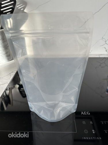 Plastik kotid PET/PE, zipp lock.