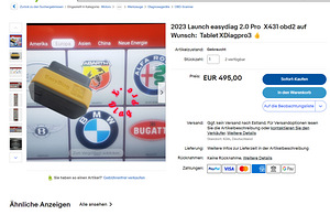 2023 Launch easydiag 2.0 Pro X431 obd2 (1 фото из 3)