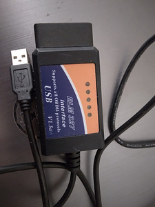 ELM327 obdII ver.1,5a USB (1 foto / 1)