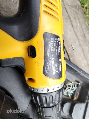 Аккумуляторная дрель Einhell bas 18-2/1га