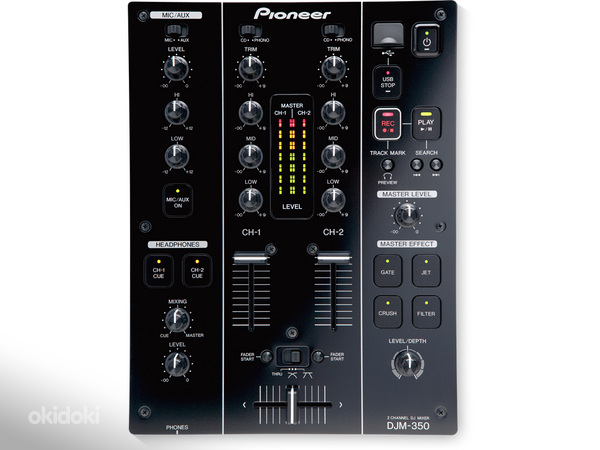 Dj mängijad CDJ350 ja mixer DJM-350