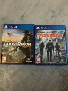 Tom Clancy's Ghost Recon Wildlands + Division - PS4 (1 foto / 1)