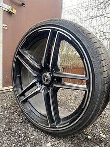 Литые диски мерседес-бенц 21x9.5 (4 фото из 10)