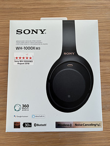 Sony WH-1000Xm3 juhtmevabad mürasummutusega (1 foto / 4)