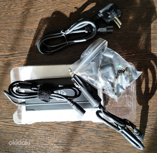 Universaal adapter, laadija. 15 - 20v + USB (foto #5)