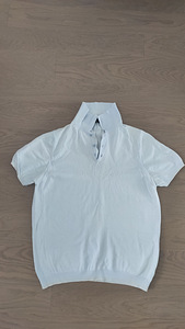 Zara Man, polo M size, light blue, for men, used (1 foto / 4)