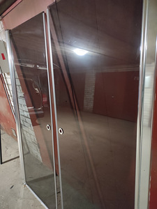 Uued klaasuksed dušinurga jaoks 80×80 (1 foto / 4)