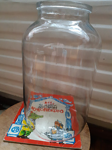 Klaaspurgid 0,5-1,7 L ja teised kuni 100 tk, 5 L (6 foto / 8)