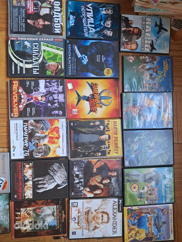 DVD filmid (vene k.) 25 tk.