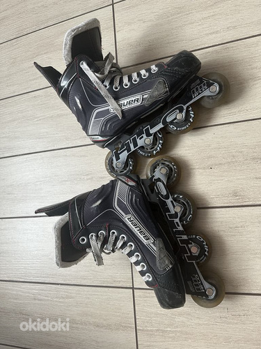 Хоккейные роликовые коньки Bauer x330r, размер 36