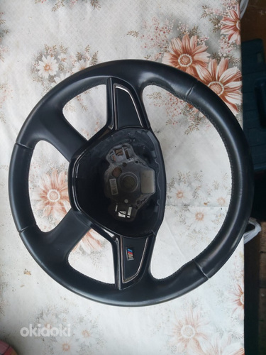 Кожаное рулевое колесо Skoda Octavia (фото #2)