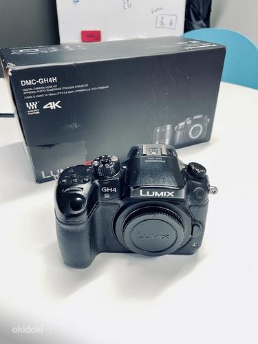 Panasonic Lumix GH4 MFT 4K filmikaamera/fotokaamera, 2 akut (foto #1)