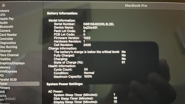 MacBook Pro 2020 M1 8/256GB (foto #3)