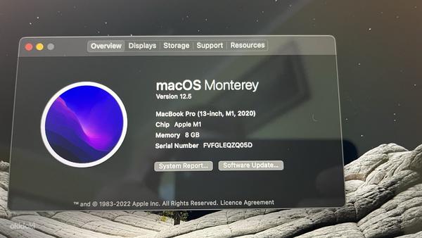 MacBook Pro 2020 M1 8/256GB (foto #4)