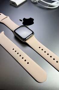 Apple Watch Series 6 GPS+LTE 40mm Gold Stainless Steel BH88% (6 foto / 10)