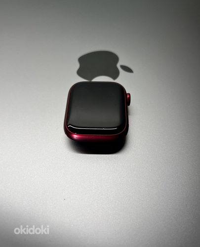 Apple Watch Series 7 GPS + LTE 41mm Red Aluminum BH84% (foto #8)