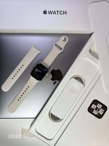 Apple Watch SE Gen.2 GPS + LTE 40 мм Starlight Aluminum BH98 (фото #2)