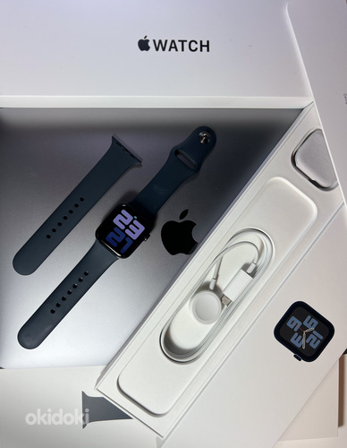 Apple Watch SE Gen.2 GPS 40 мм Midnight Aluminum BH100% (фото #1)