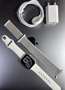 Apple Watch Series 4 GPS 40 мм серебристый алюминий BH92%