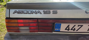 OPEL ASCONA 1.6S (7 foto / 9)