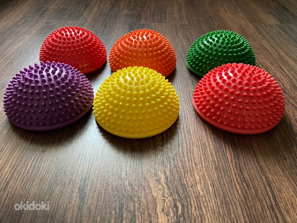 Tasakaalustavad poolkerad, komplekt 6 tk (uued).