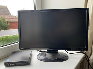 HP Elitedesk 800 G1 Mini PC + Benq G2420 (1 foto / 1)