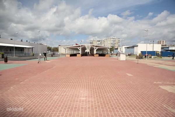 Установка тротуарной плитки и бордюров, бетонные работы (фото #3)