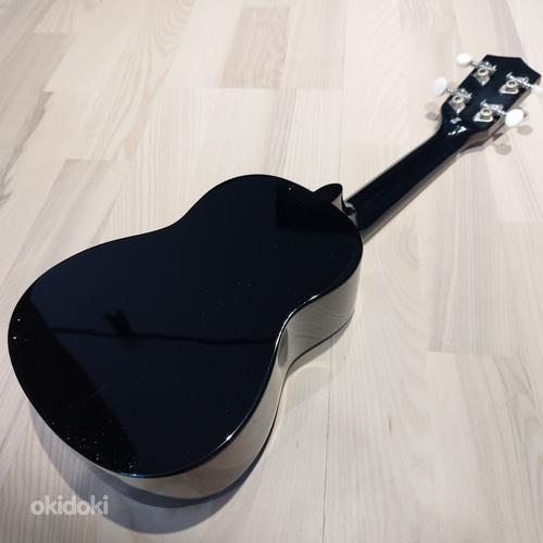Kvaliteetne ukulele, must ja pruun (foto #2)