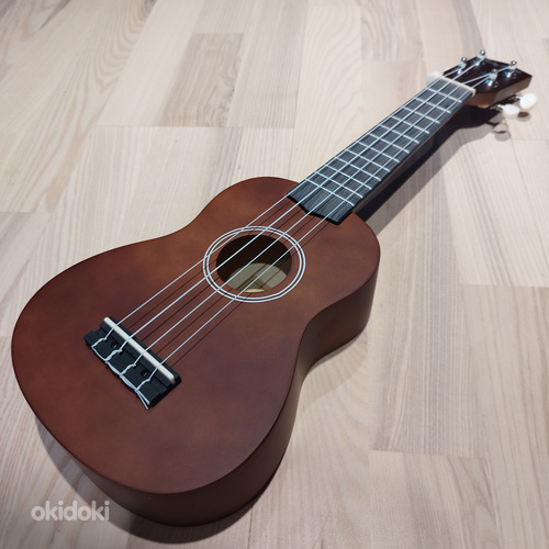 Kvaliteetne ukulele, must ja pruun (foto #3)
