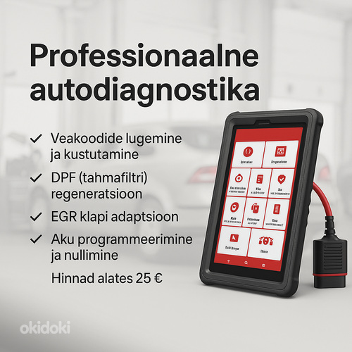 Профессиональная автодиагностика | DPF | EGR | Аккумулятор