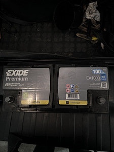 Exide 100ah korralik aku (2 foto / 2)
