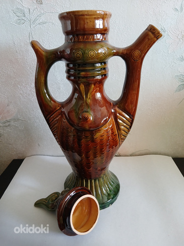 Керамическая ваза.CCCP. (фото #3)