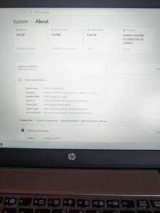 Hp EliteBook i5/8_16/256/14 full HD/ battery 100 (2 foto / 6)