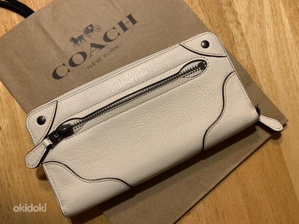 Новый кожаный кошелек Original COACH (фото #3)