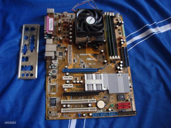 Asus M2N4-SLI AMD Athlon64 X2 3800+ ОЗУ 2 ГБ (фото #1)