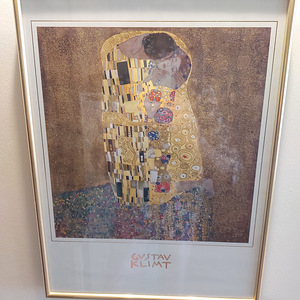 Maali "Suudlus" Gustav Klimt. (1 foto / 5)