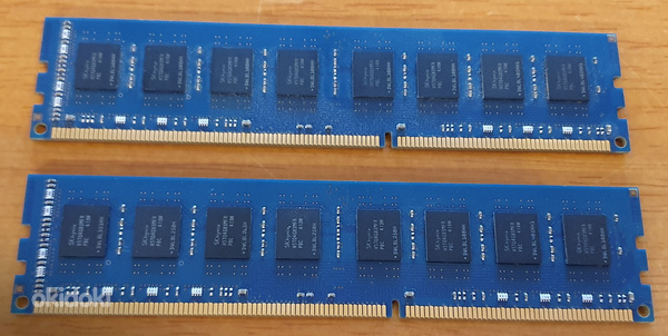 2x identset RAM pulka 8GB ehk 16GB DDR3 1600MHz SK Hynix (foto #2)