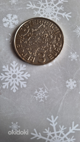 Продам монету Австрия 2021 3 евро (фото #2)