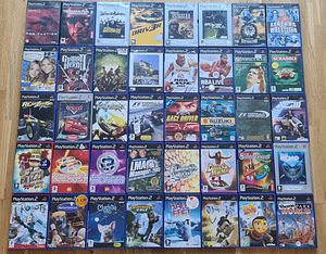 100+ PS2 / Playstation 2 Retromängude kollektsioon! (1 foto / 5)